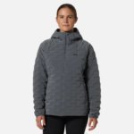 mujer tapas gris jaspeado metalizado Mountain Hardwear jersey ligero y elástico 84RX539