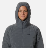 mujer tapas gris jaspeado metalizado Mountain Hardwear jersey ligero y elástico 84RX539 - Image 3