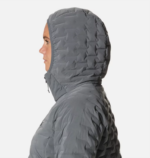 mujer tapas gris jaspeado metalizado Mountain Hardwear jersey ligero y elástico 84RX539 - Image 4