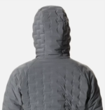 mujer tapas gris jaspeado metalizado Mountain Hardwear jersey ligero y elástico 84RX539 - Image 5