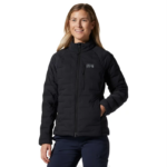 mujer tapas negro Mountain Hardwear chaqueta elástica 84RX531