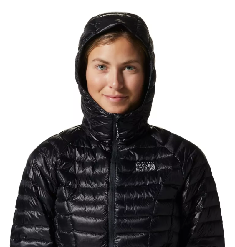 mujer tapas negro Mountain Hardwear sudadera con capucha ul susurrador de fantasmas 84RX520 - Image 3