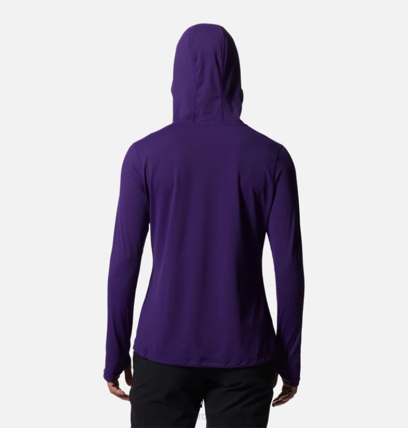 mujer tapas zodíaco Mountain Hardwear sudadera con capucha de manga larga del lago del cráter 84RX586 - Image 2