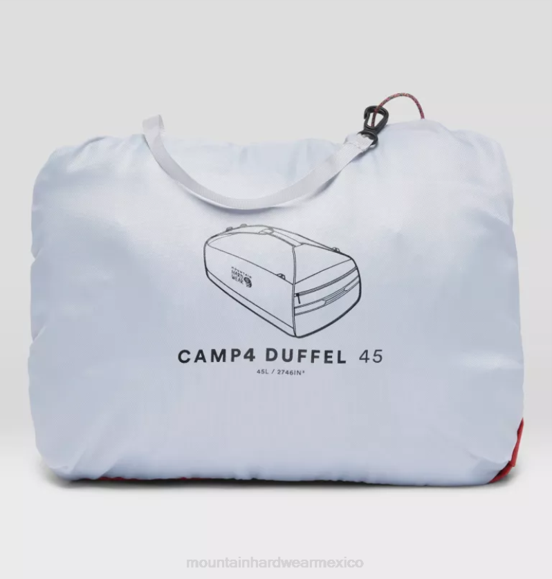 unisexo equipo rojo desierto Mountain Hardwear campamento 4 bolsa de lona 45 84RX716 - Image 5